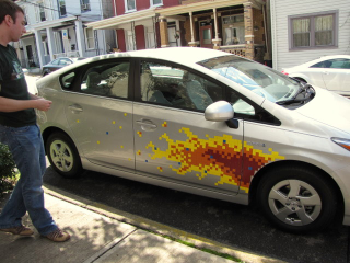 Illustration for article titled How To Add 8-Bit Flames To Your Toyota Prius
